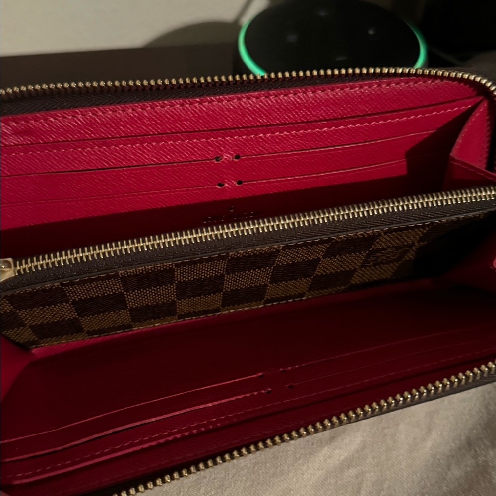 LV Clemence Wallet Damier Ebene